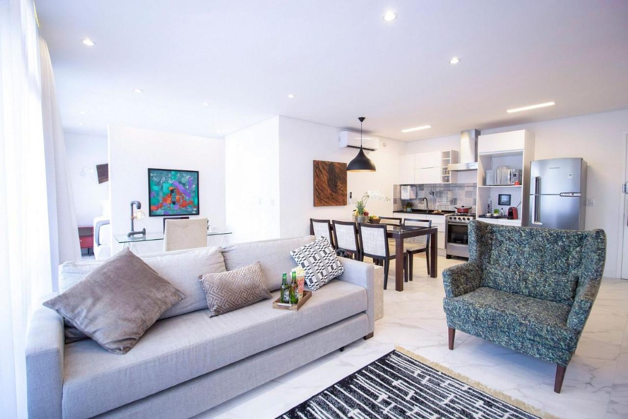 Loft Design, Amplo, Modern Com Ar Condicionado Em Alto De Pinheiros Apartment São Paulo Luaran gambar