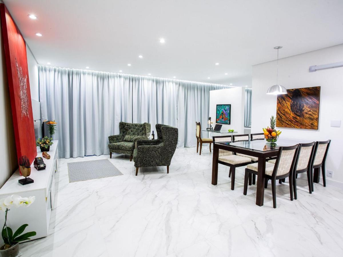 Loft Design, Amplo, Modern Com Ar Condicionado Em Alto De Pinheiros Apartment São Paulo Luaran gambar